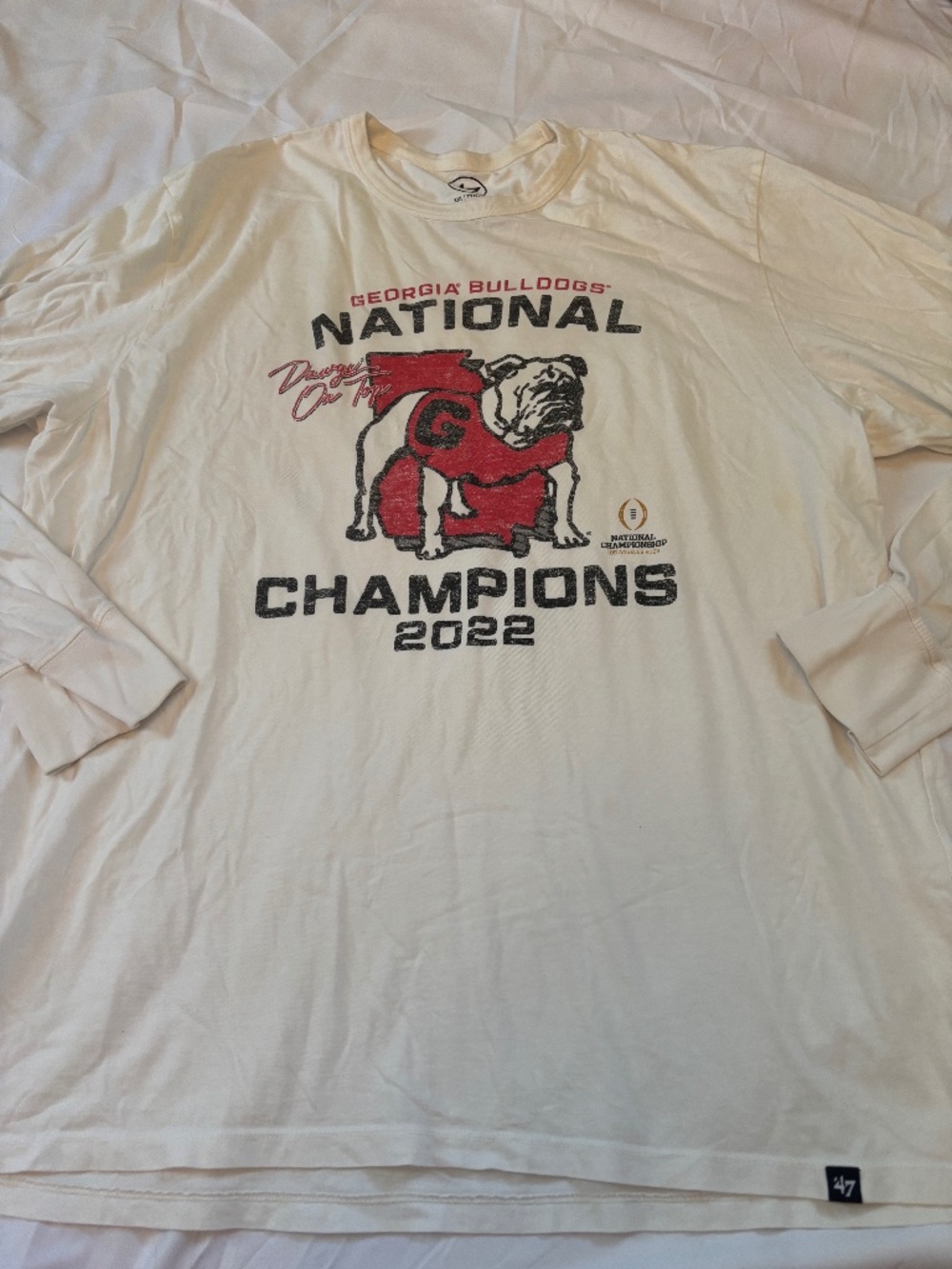 Georgia National Champions long sleeve shirt